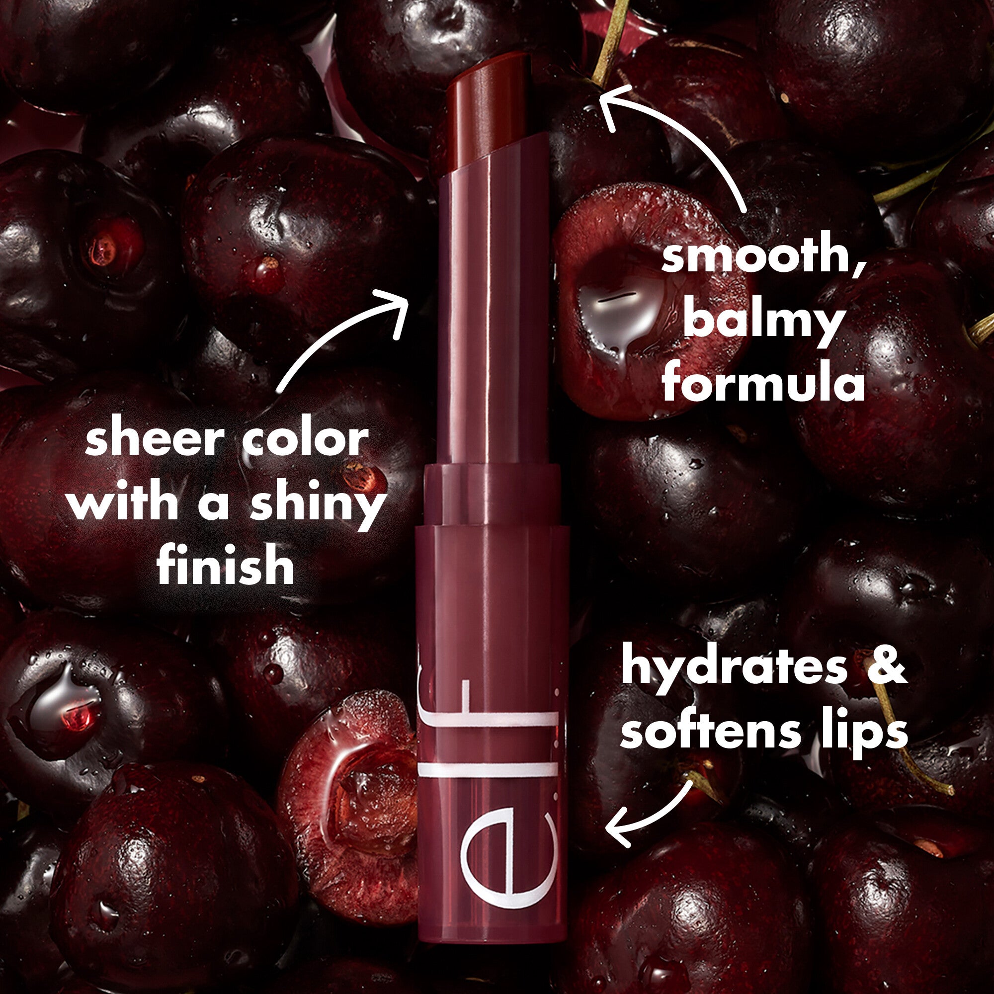 ELF - Sheer Slick Lipstick Black Cherry