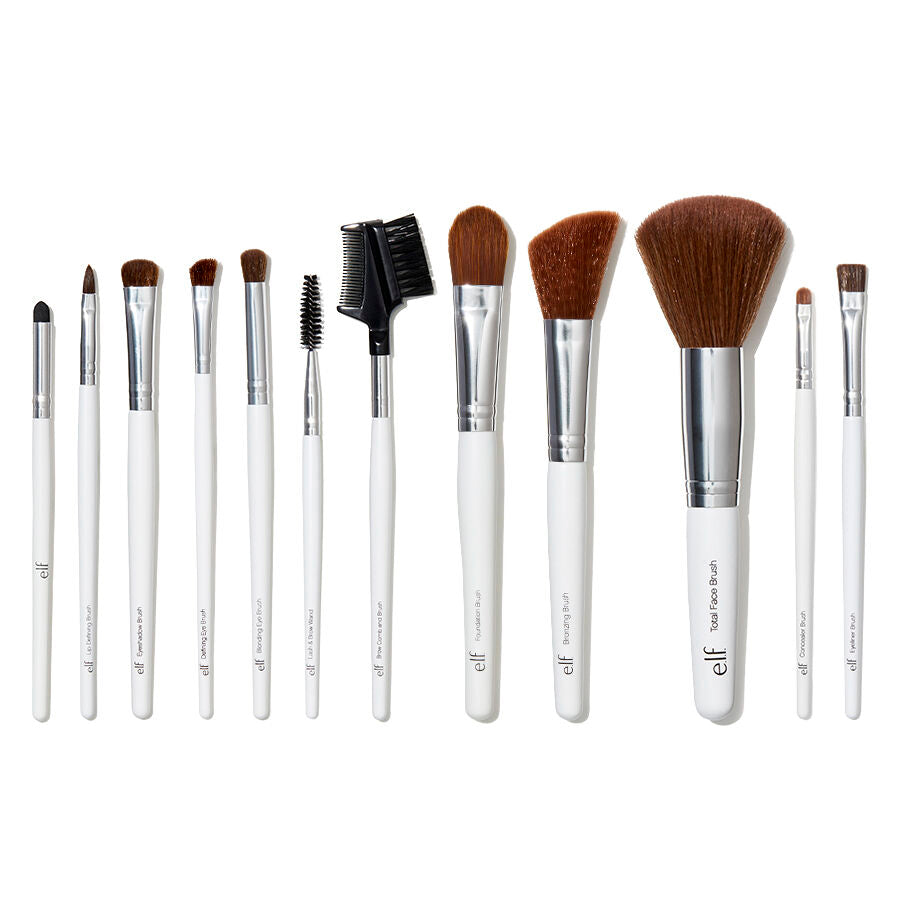 ELF - PROFESSIONAL SET OF 12 MAKEUP BRUSHES