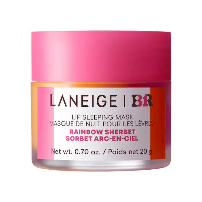 LANEIGE - Baskin Robbins Rainbow Sherbet
Lip Sleeping Mask Intense Hydration with Vitamin C