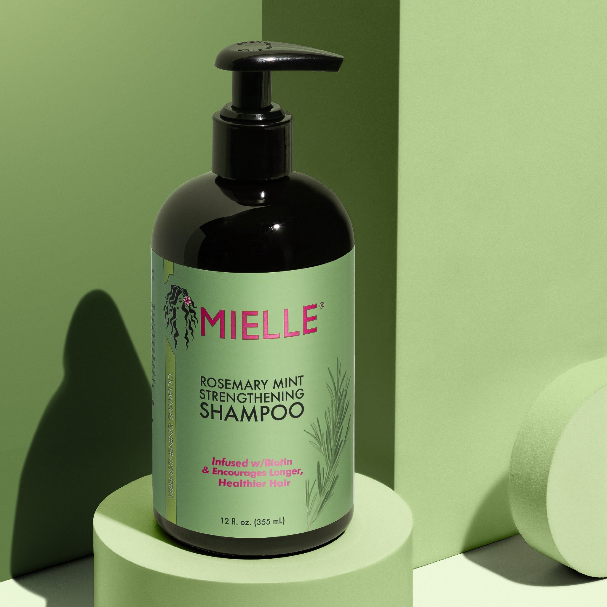 MIELLE - Rosemary Mint Strengthening Shampoo