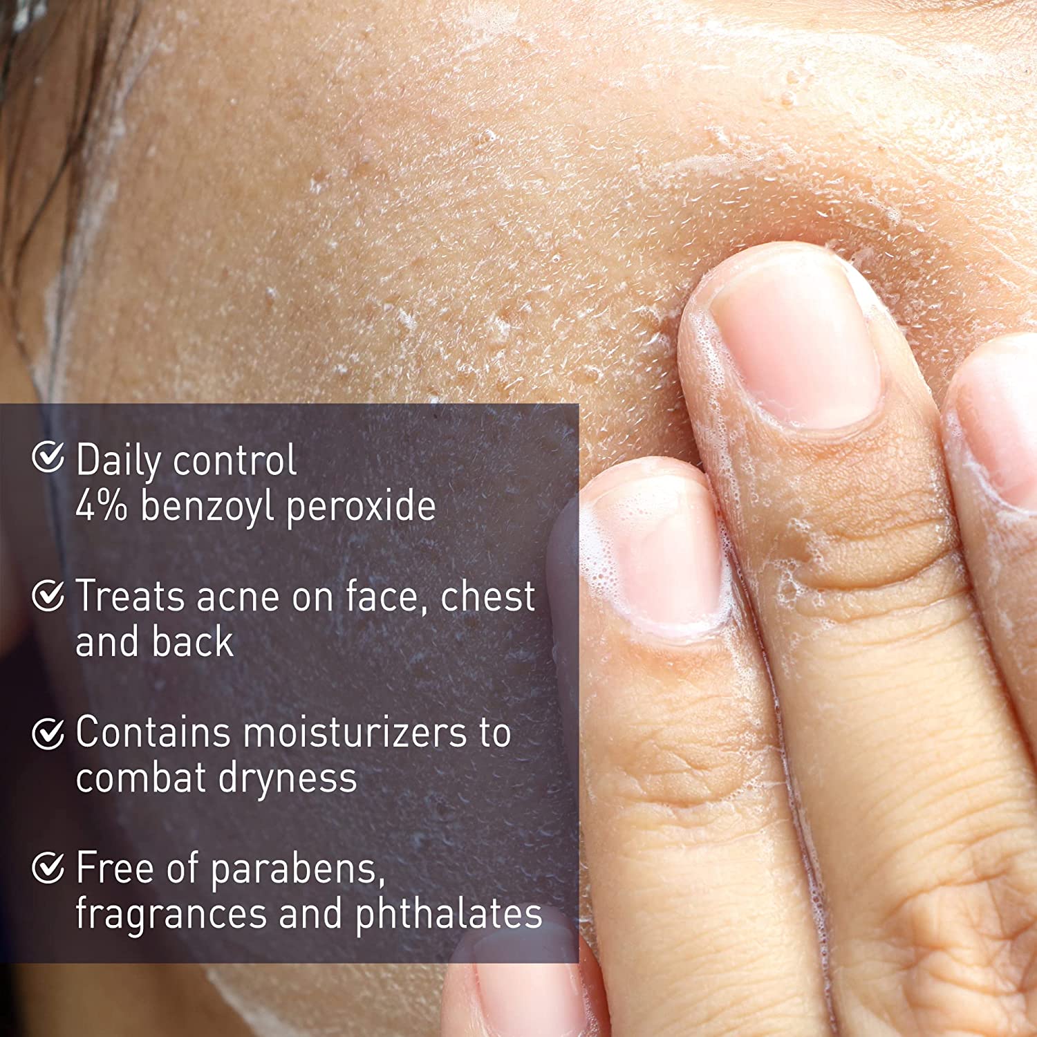 PANOXYL - Acne Creamy Wash Benzoyl Peroxide 4% Daily Control