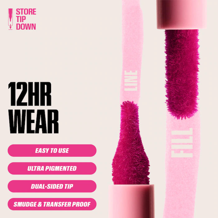 HUDA BEAUTY - Lip Contour Lip Stain for 12-Hour Wear