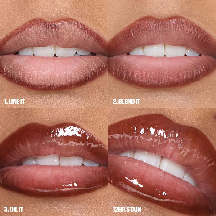 HUDA BEAUTY - Lip Contour Lip Stain for 12-Hour Wear