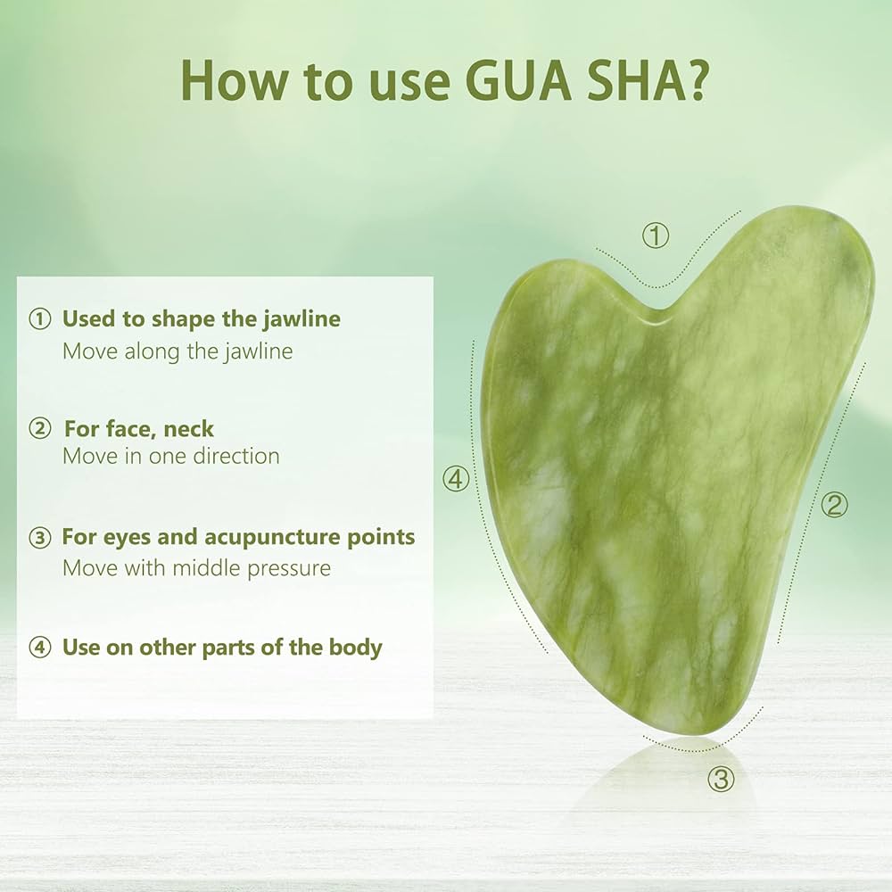 JADE ROLLER & Gua Sha SET