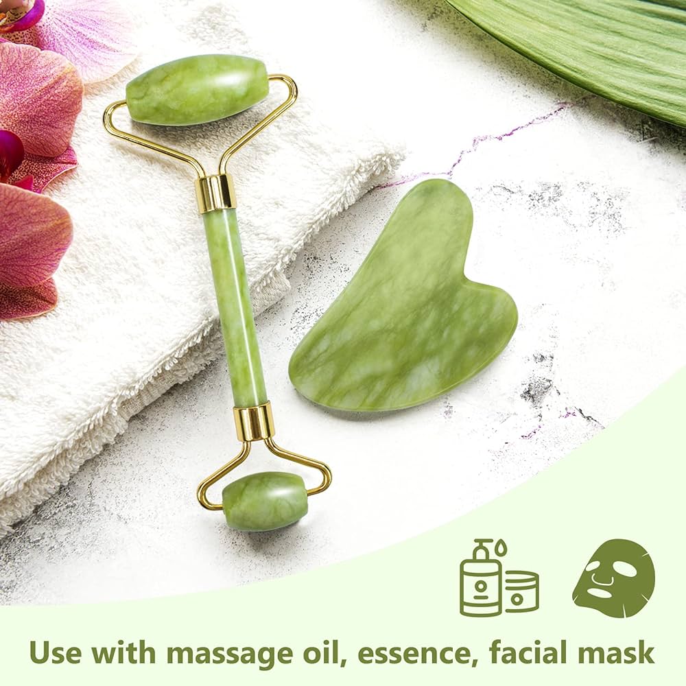 JADE ROLLER & Gua Sha SET