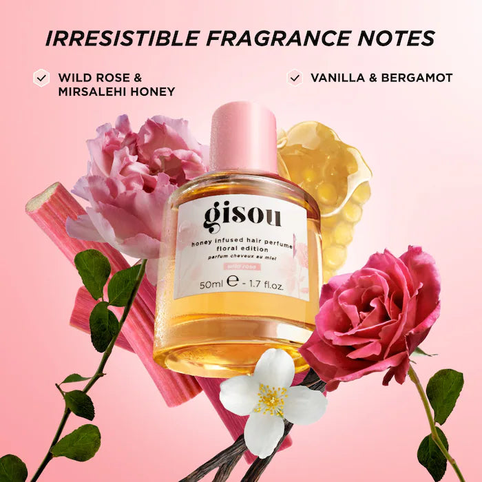 GISOU - Honey Infused Hair Perfume - Wild Rose