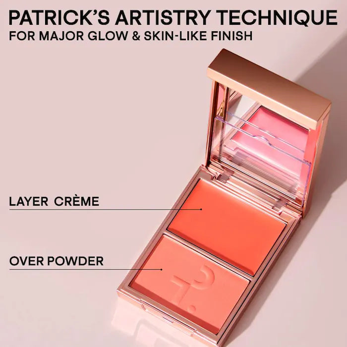 PATRICK TA - Major Headlines Double-Take Crème & Powder Blush Duo