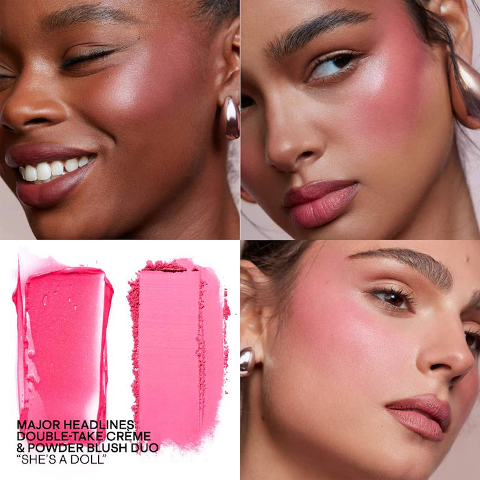 PATRICK TA - Major Headlines Double-Take Crème & Powder Blush Duo