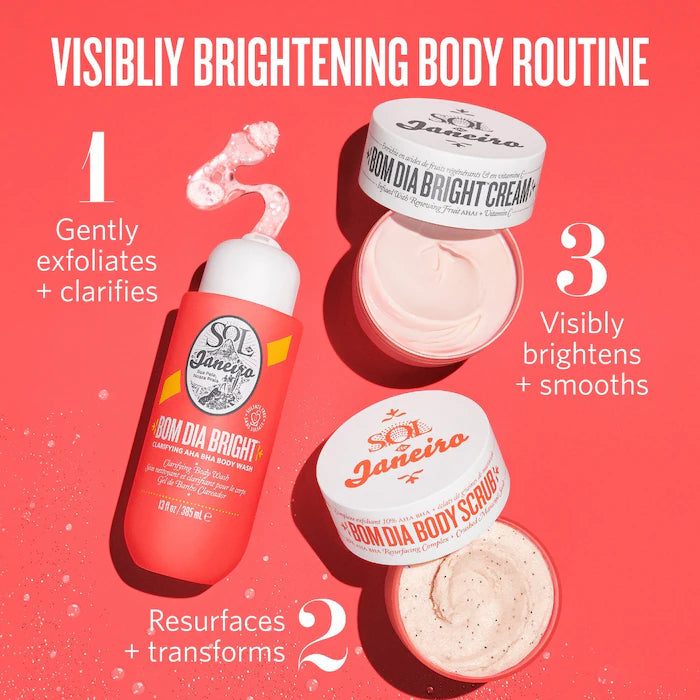 SOL DE JANEIRO - Mini Bom Dia Bright™ Visibly Brightening and Smoothing Body Cream with Vitamin C
