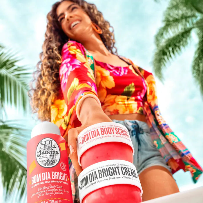 SOL DE JANEIRO - Mini Bom Dia Bright™ Visibly Brightening and Smoothing Body Cream with Vitamin C