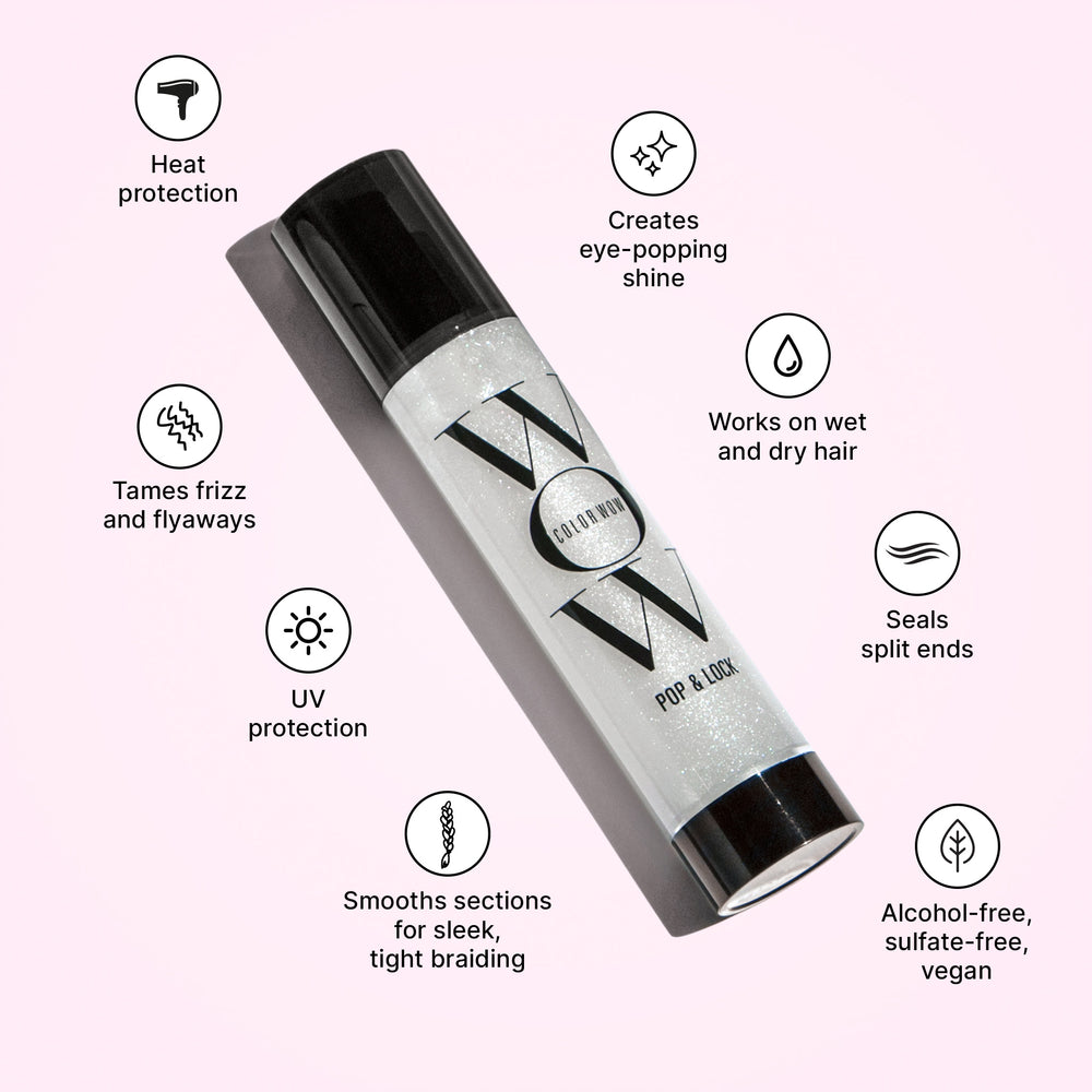 COLOR WOW - Pop + Lock Frizz Control + Glossing Serum