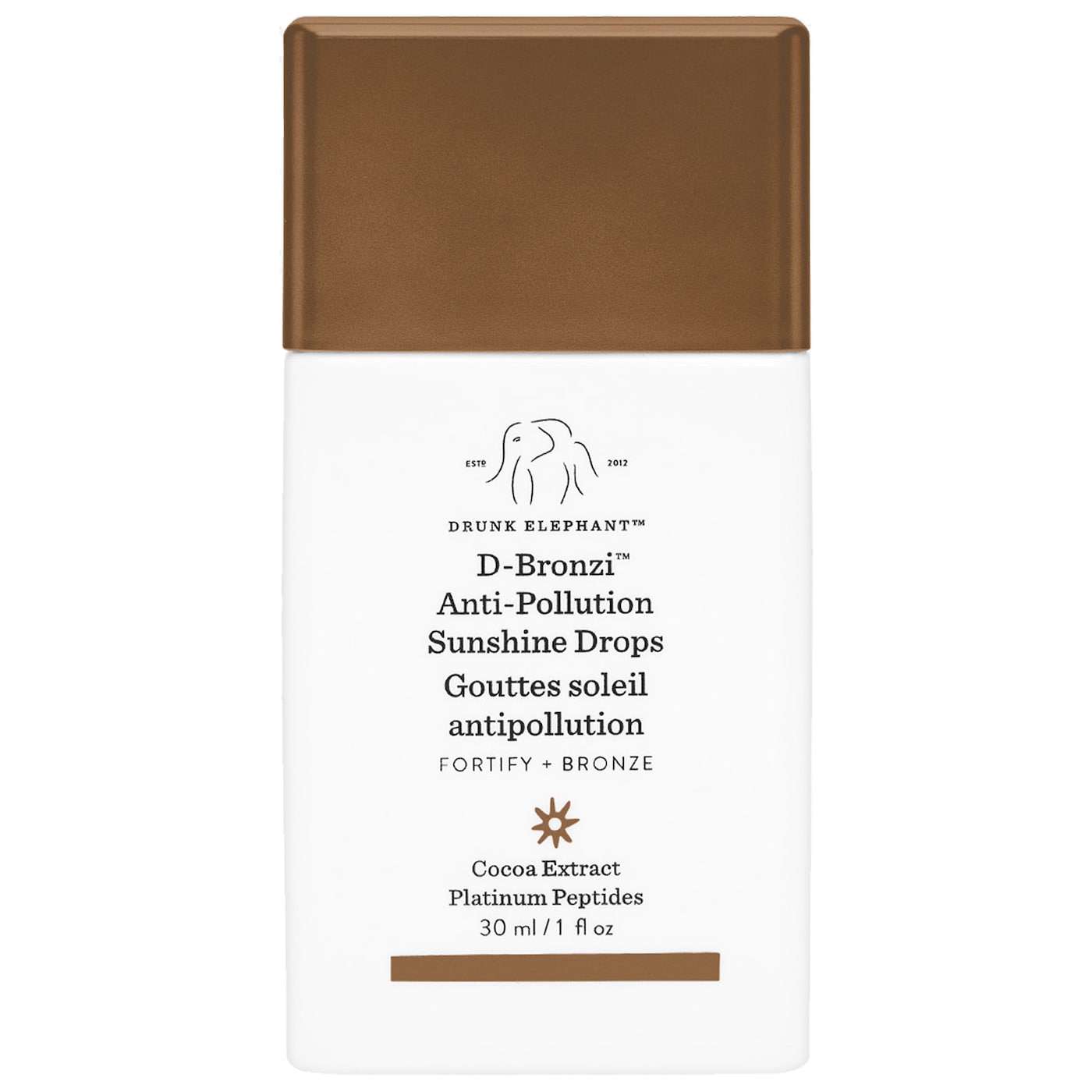 DRUNK ELEPHANT - D-Bronzi™ Anti-Pollution Bronzing Drops with Peptides