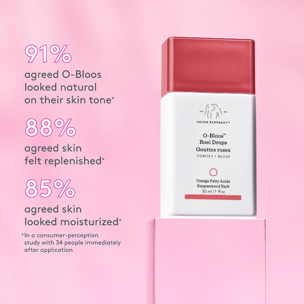 DRUNK ELEPHANT - O-Bloos™ Rosi Glow Drops