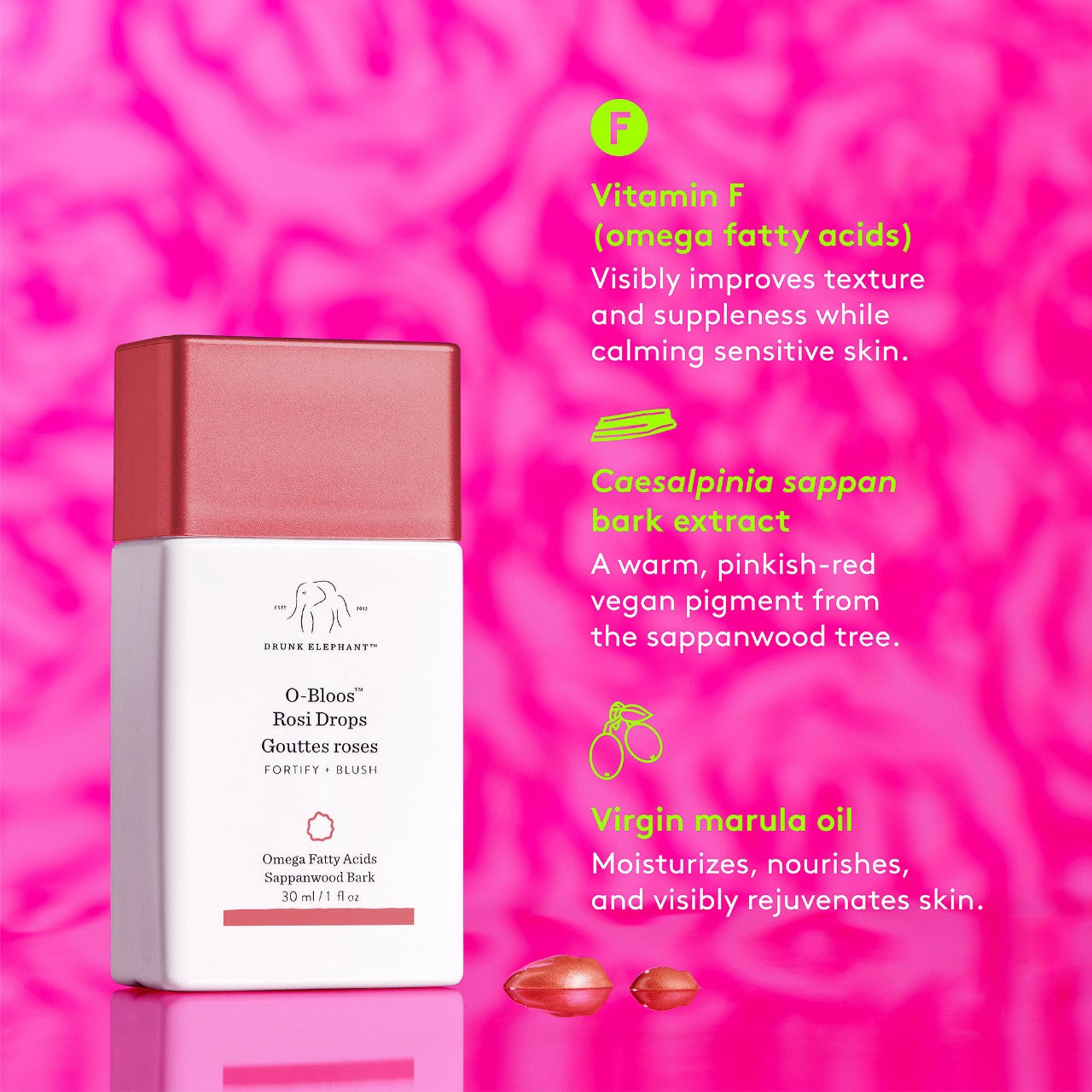 DRUNK ELEPHANT - O-Bloos™ Rosi Glow Drops