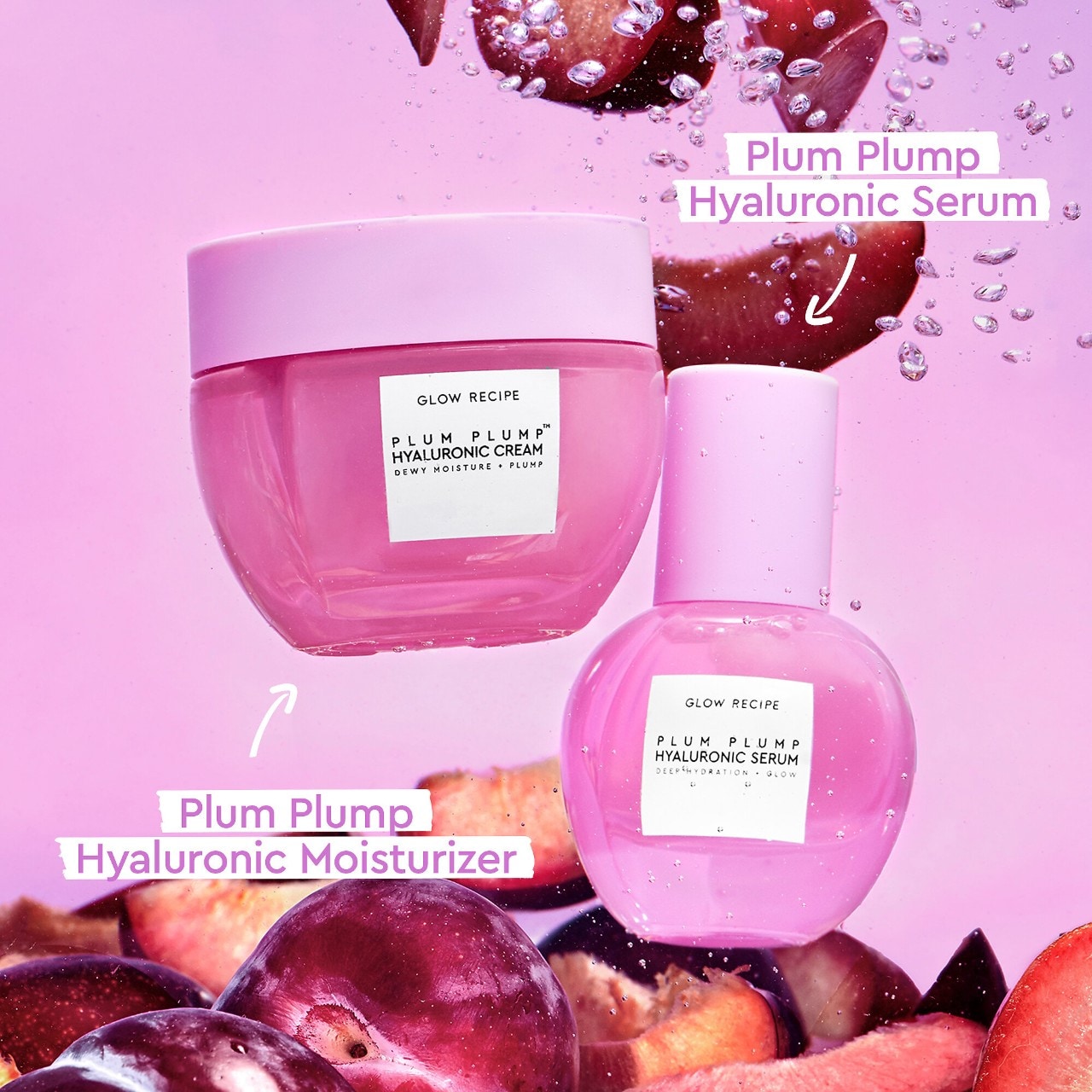 GLOW RECIPE - Plum Plump Refillable Hyaluronic Acid Moisturizer