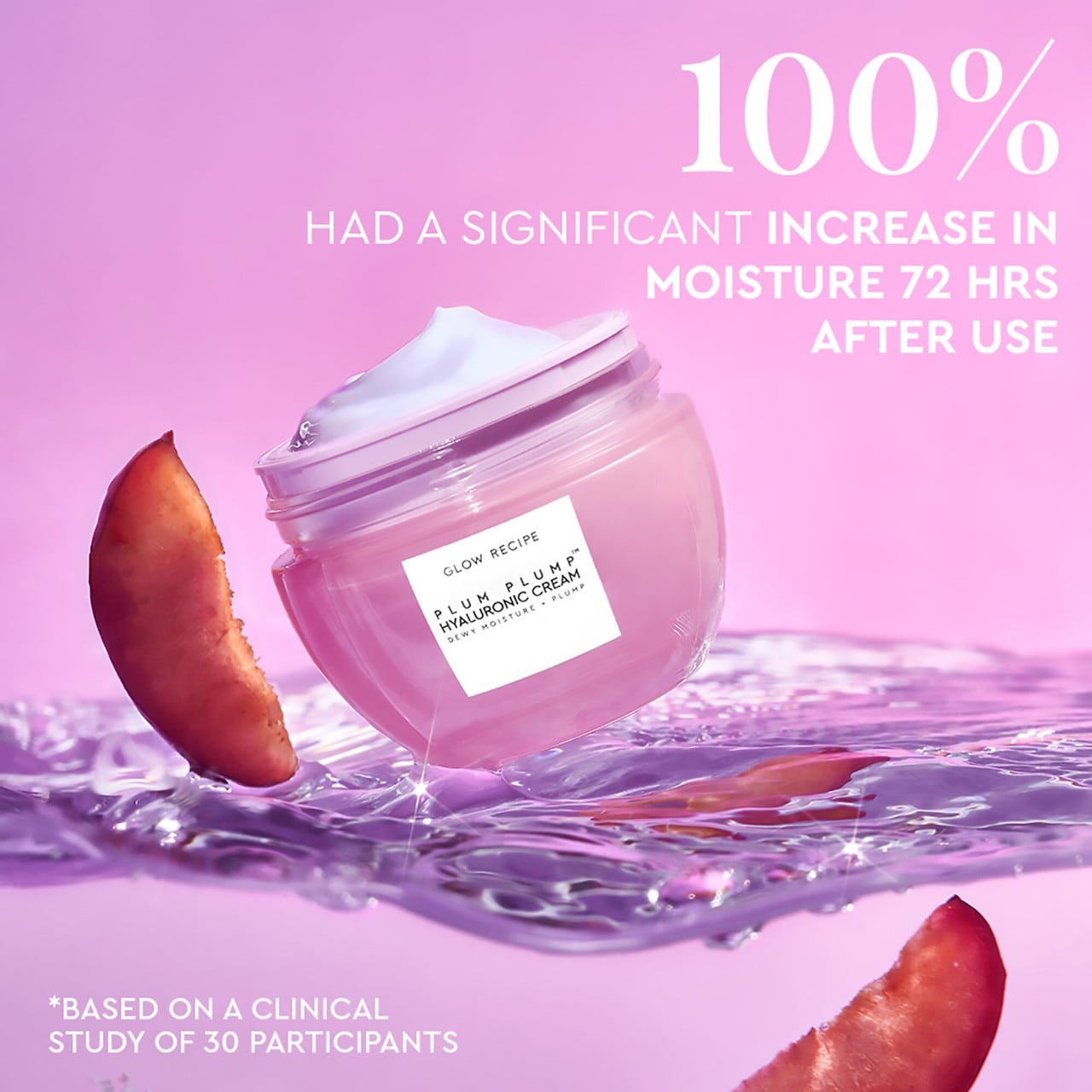 GLOW RECIPE - Plum Plump Refillable Hyaluronic Acid Moisturizer