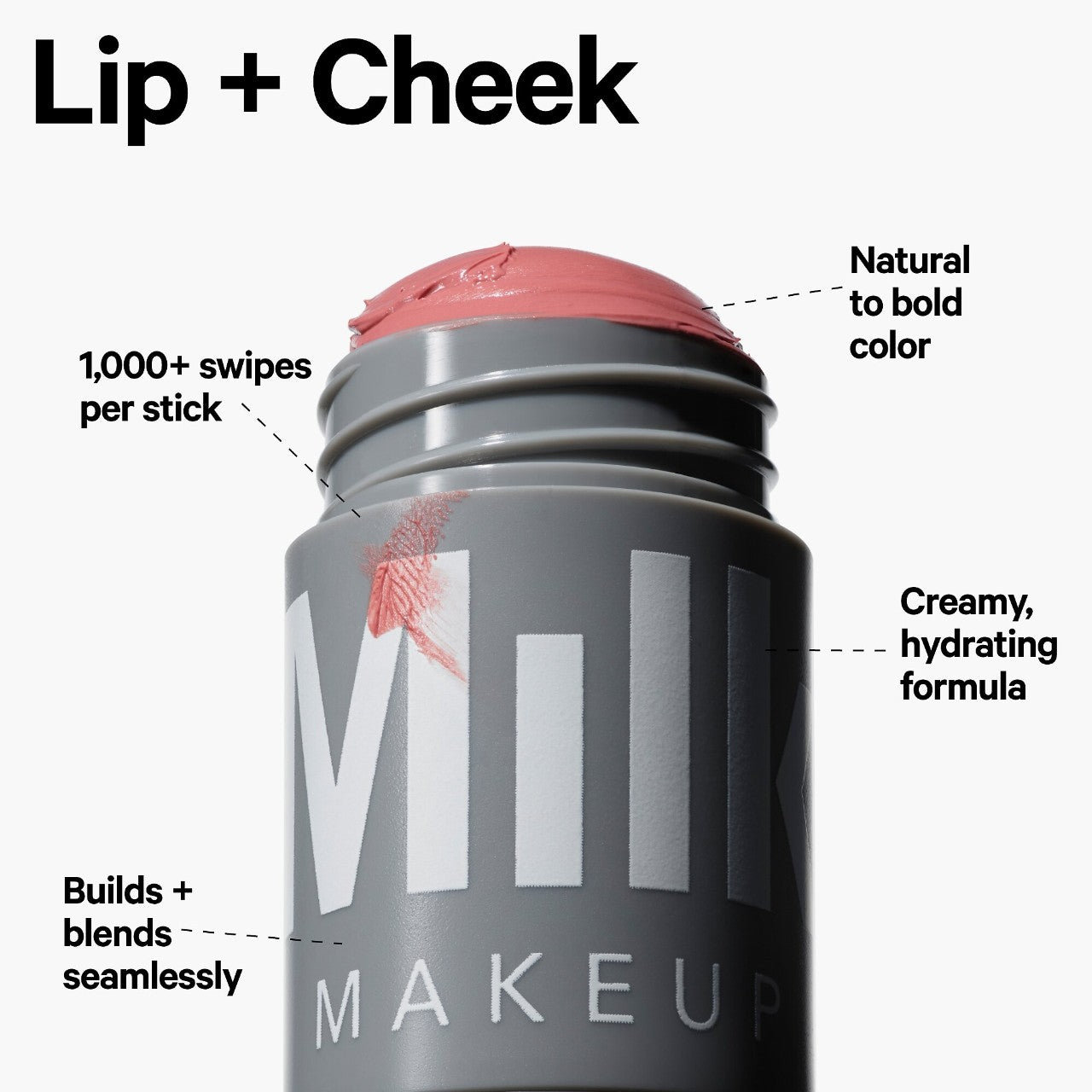 MILK - Lip + Cheek Cream Blush Stick