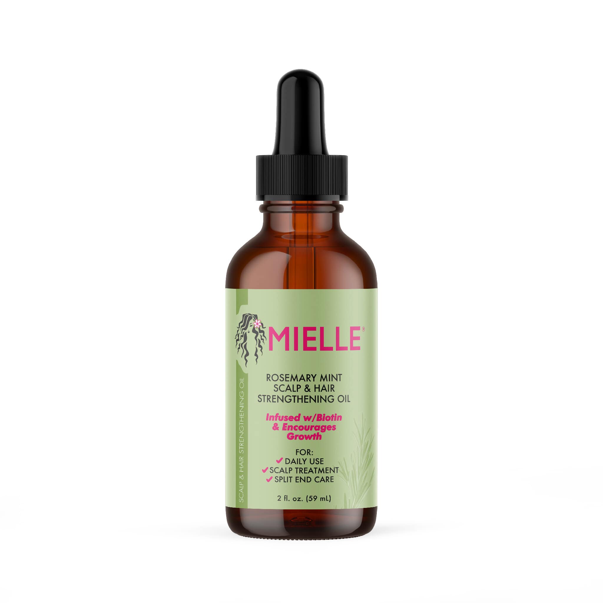 MIELLE - Rosemary Mint Scalp & Hair Strengthening Oil