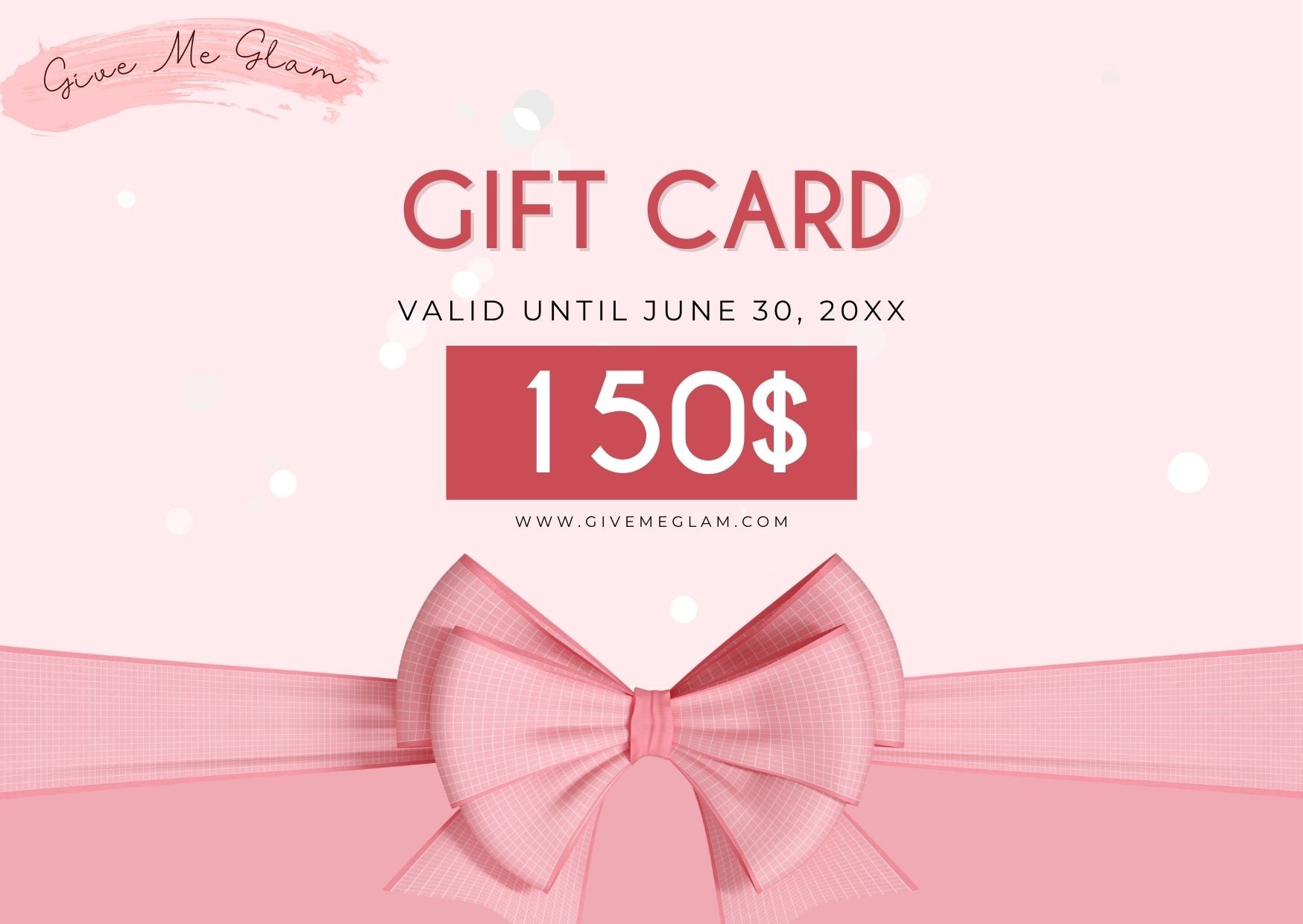 Give Me Glam Gift Card