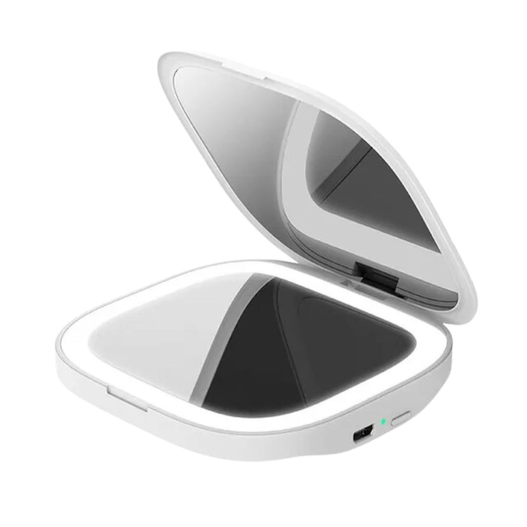 Portable Makeup Mirror with LED Light