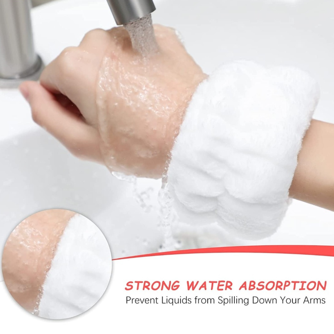 WRIST WASHBAND -  Absorbent Towel Band