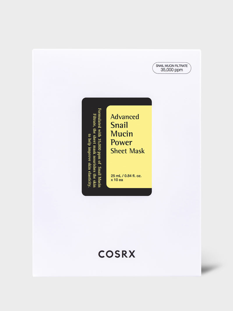 COSRX - Advanced Snail Mucin Power Sheet Mask - Pack of 2 Sheets