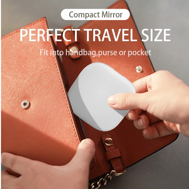 Portable Makeup Mirror with LED Light
