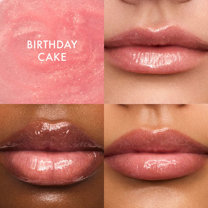 Summer Fridays - Sweet Pink Duo with Birthday Cake + Strawberry Soft Serve Lip Butter Balm