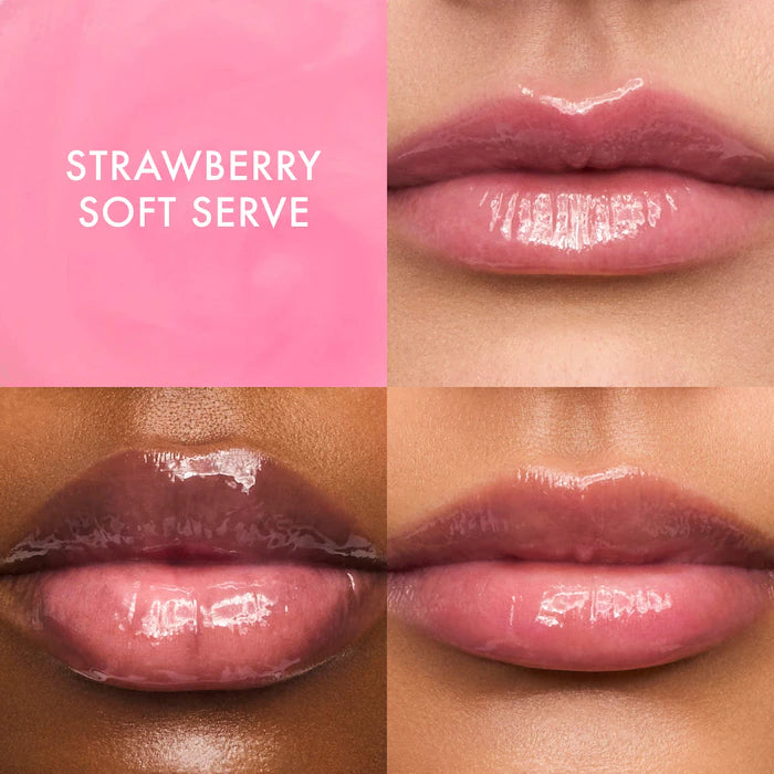 Summer Fridays - Sweet Pink Duo with Birthday Cake + Strawberry Soft Serve Lip Butter Balm