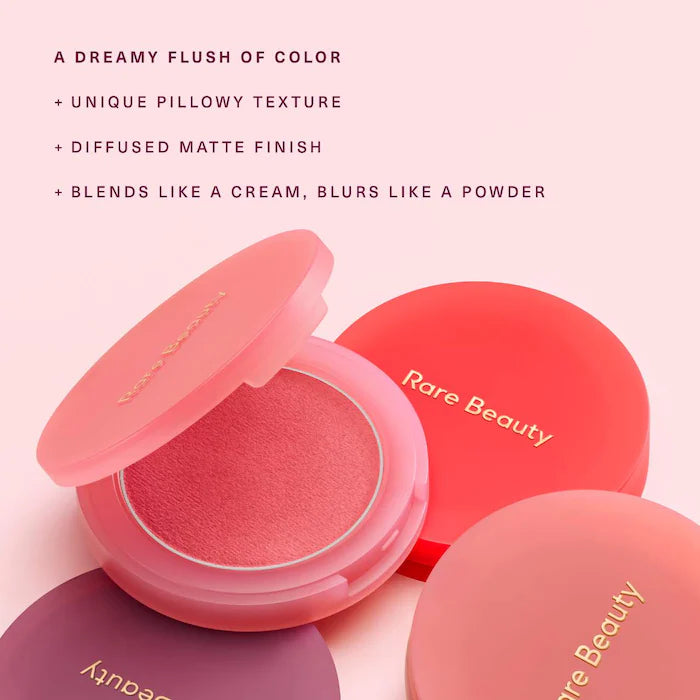 Rare Beauty by Selena Gomez 
Soft Pinch Matte Bouncy Blush