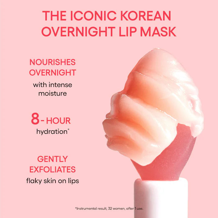 LANEIGE - Baskin Robbins Rainbow Sherbet 
Lip Sleeping Mask Intense Hydration with Vitamin C