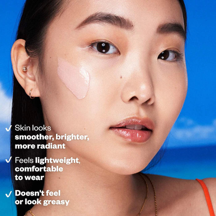 KOSAS - DreamBeam Silicone-Free Mineral Sunscreen SPF 40 with Ceramides and Peptides