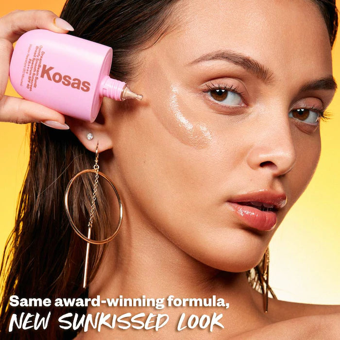 KOSAS - DreamBeam Silicone-Free Mineral Sunscreen SPF 40 with Ceramides and Peptides