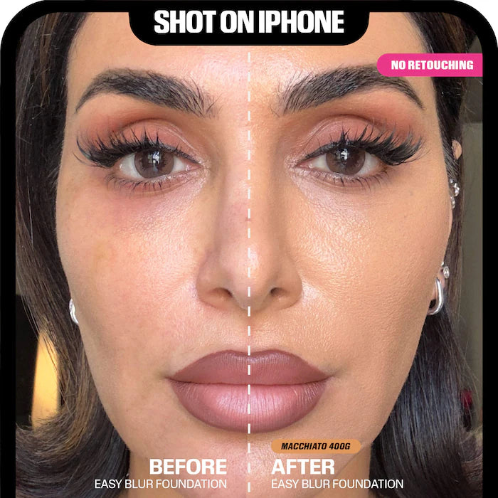 HUDA BEAUTY - Easy Blur Natural Airbrush Foundation with Niacinamide