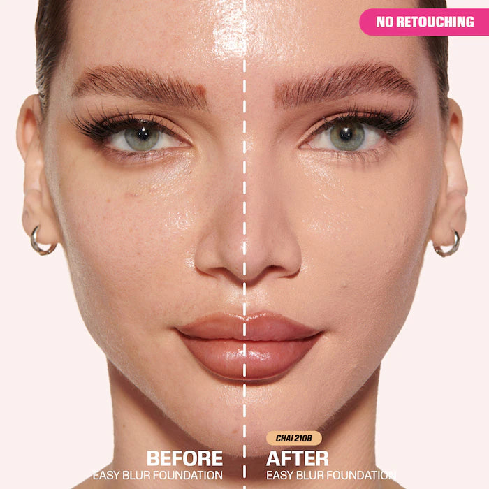 HUDA BEAUTY - Easy Blur Natural Airbrush Foundation with Niacinamide